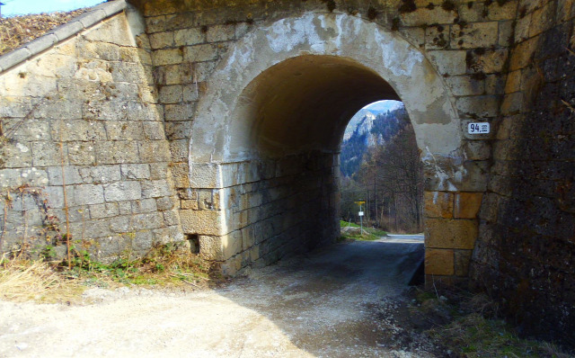 Ausztria Alsó-Ausztria Semmering vonat Semmeringbahn