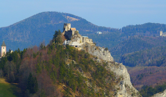 Ausztria Alsó-Ausztria Semmering vonat Semmeringbahn