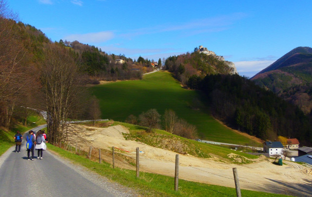 Ausztria Alsó-Ausztria Semmering vonat Semmeringbahn