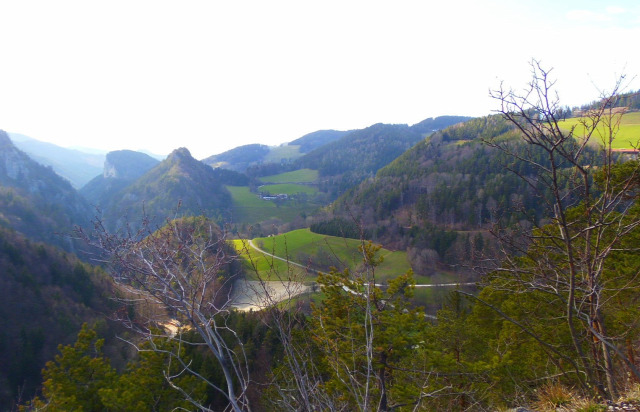 Ausztria Alsó-Ausztria Semmering vonat Semmeringbahn