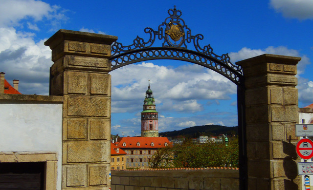 Csehország vár Cesky Krumlov