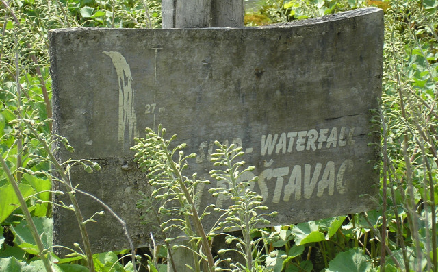 Horvátország szurdok túraút Plitvice vízesések