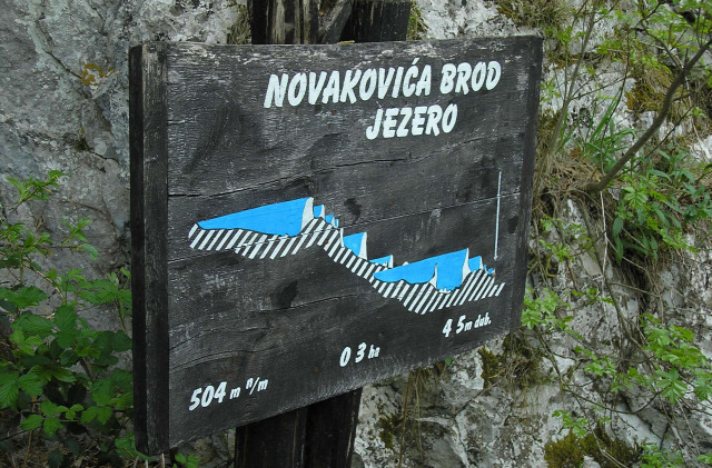 Horvátország szurdok túraút Plitvice vízesések