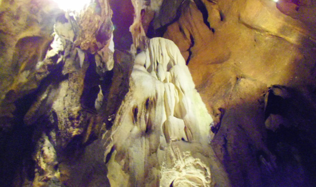 Ausztria Alsó-Ausztria Kirchberg Hermannshöhle barlang cseppkőbarlang