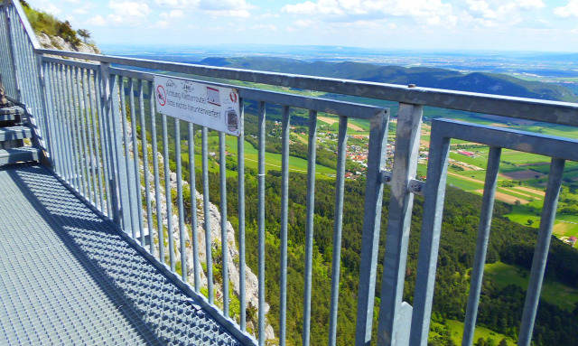 Ausztria Alsó-Ausztria hegy Hohe Wand túraút