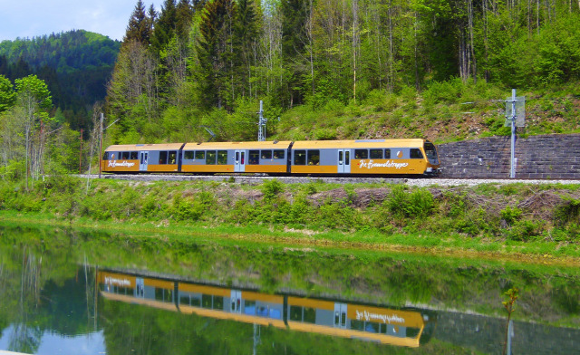 Ausztria Stájerország város Mariazell