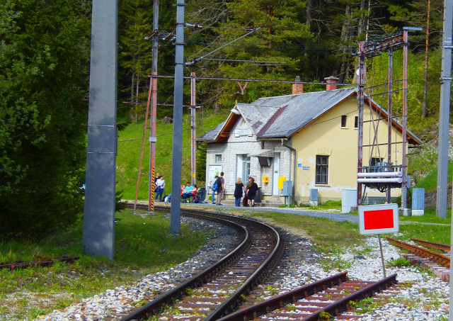 Ausztria Mariazell Wienerbruck szurdok Alsó-Ausztria Ötschergräben