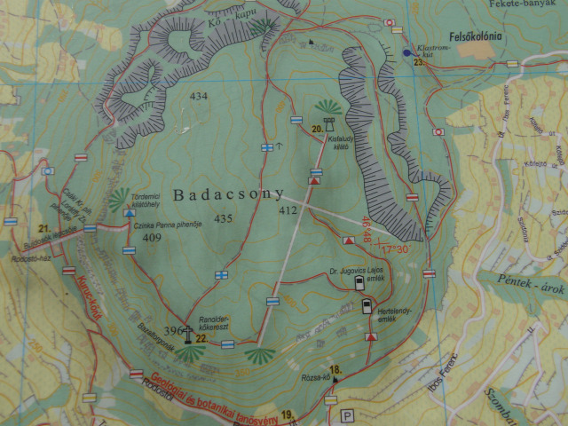 Magyarország Veszprém megye hegy Badacsony Balaton