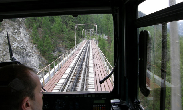 Svájc fogaskerekű vasút vasút Zermatt Gornergrat Gornergratbahn