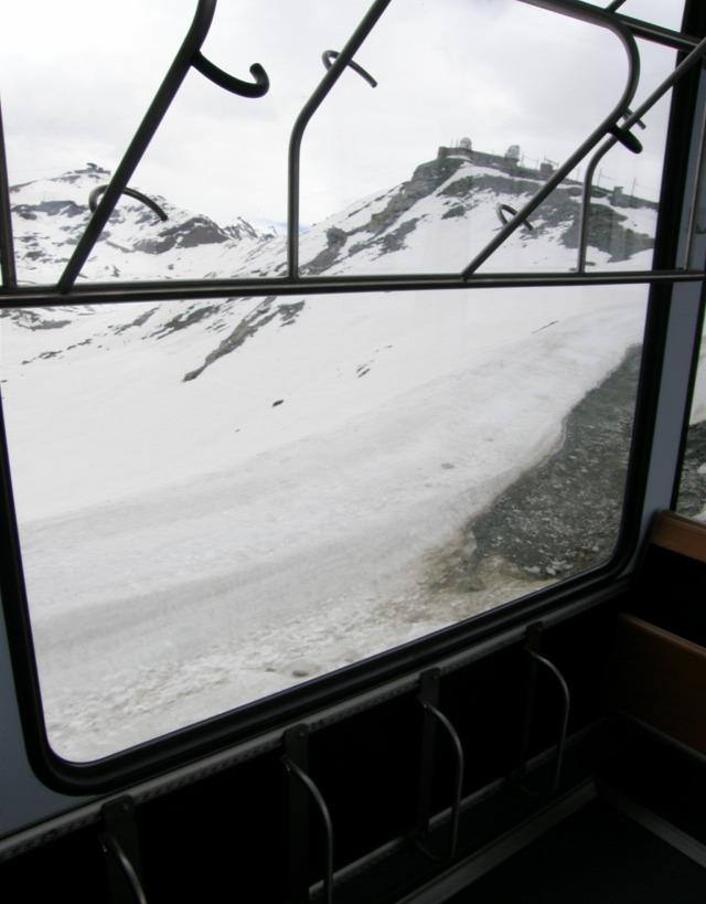 Svájc fogaskerekű vasút vasút Zermatt Gornergrat Gornergratbahn