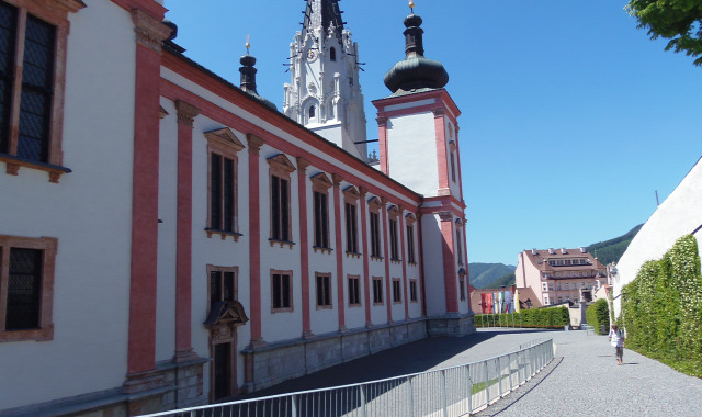 Ausztria Stájerország város Mariazell