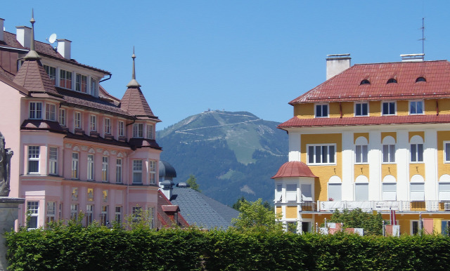 Ausztria Stájerország város Mariazell