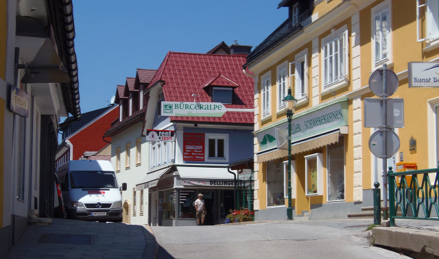 Ausztria Stájerország város Mariazell