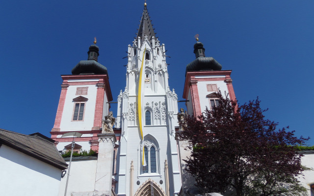 Ausztria Stájerország város Mariazell