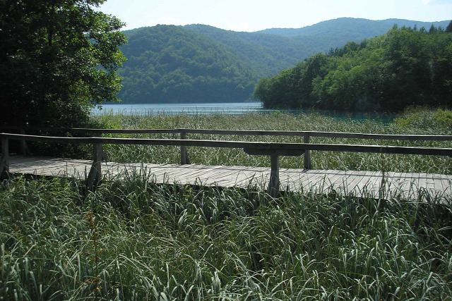 Horvátország szurdok túraút Plitvice vízesések