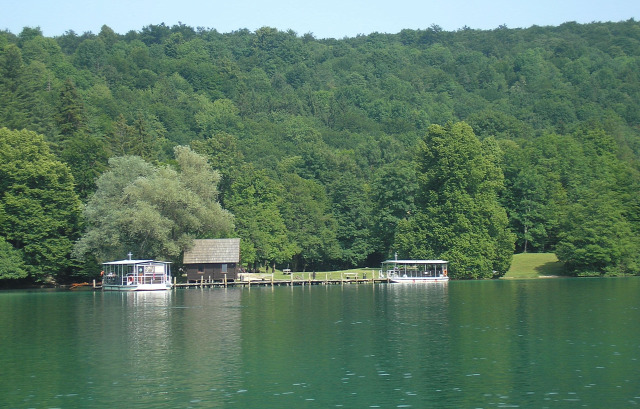 Horvátország szurdok túraút Plitvice vízesések