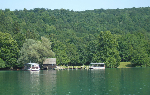 Horvátország szurdok túraút Plitvice vízesések