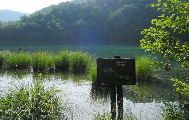 Horvátország szurdok túraút Plitvice vízesések