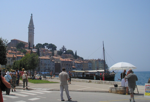 Horvátország Isztria város Rovinj