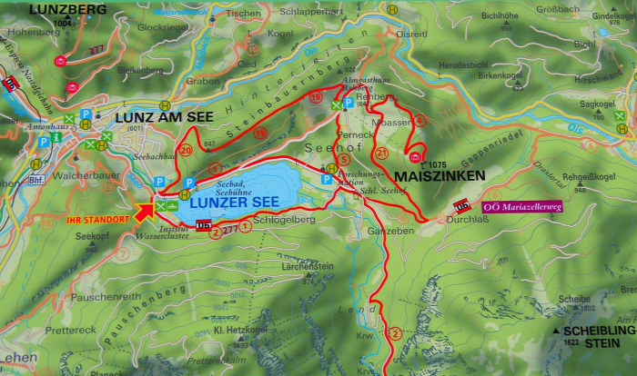 Ausztria Alsó-Ausztria város Lunz