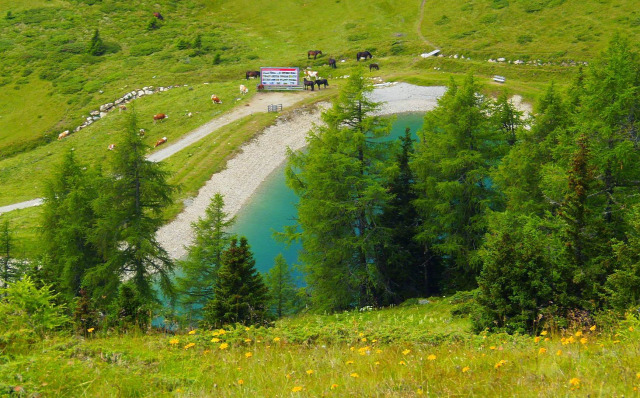 Ausztria Salzburg tartomány Mauterndorf Grosseck hegy csúcskereszt