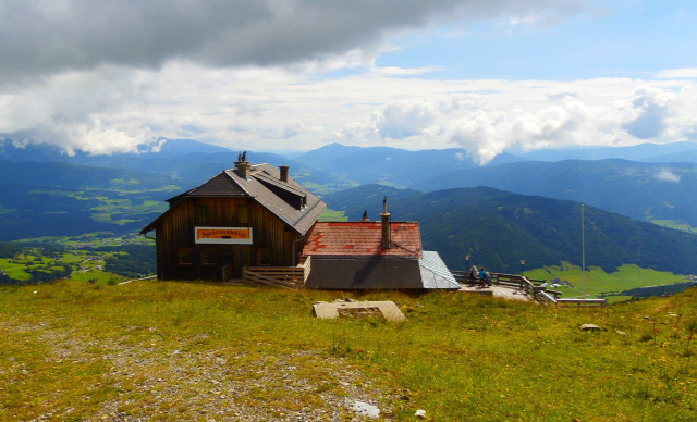 Ausztria Salzburg tartomány Mauterndorf Grosseck hegy csúcskereszt