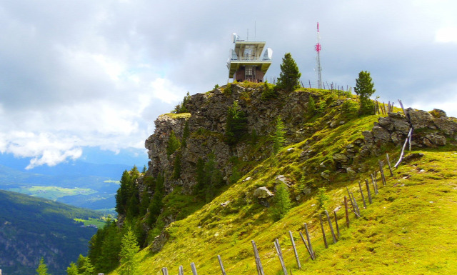 Ausztria Salzburg tartomány Mauterndorf Grosseck hegy csúcskereszt