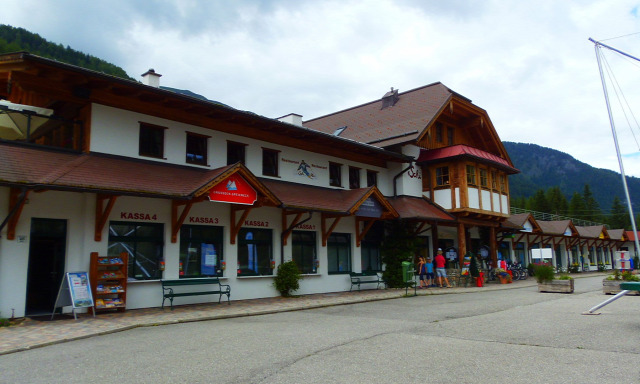 Ausztria Salzburg tartomány hegy kis-kabinos felvonó Mauterndorf Grosseckbahn