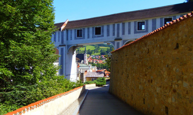 Csehország vár Cesky Krumlov