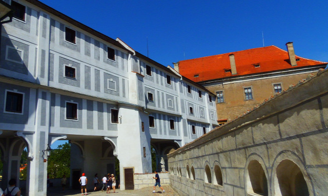 Csehország vár Cesky Krumlov