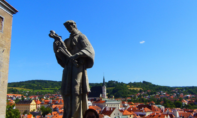 Csehország vár Cesky Krumlov