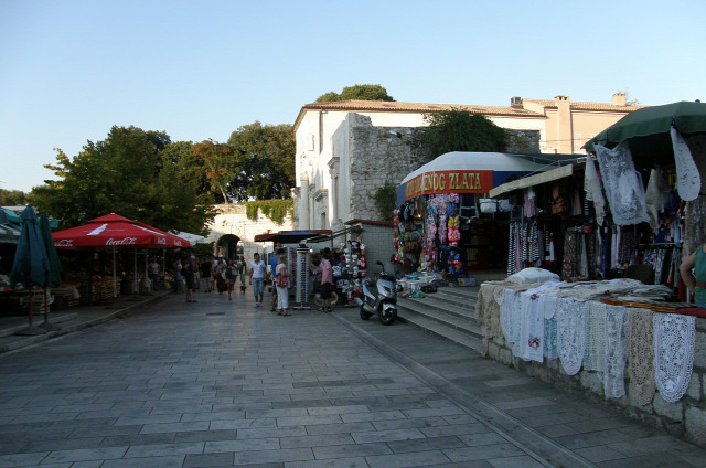 Horvátország Dalmácia Zadar város