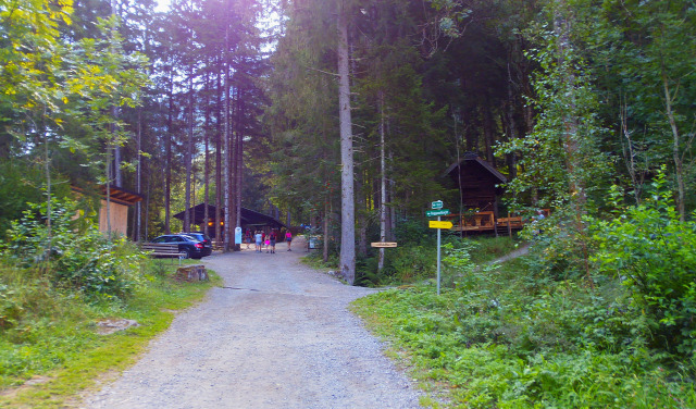 Ausztria Karintia szurdok Raggaschlucht