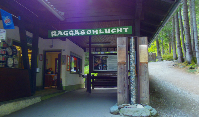 Ausztria Karintia szurdok Raggaschlucht