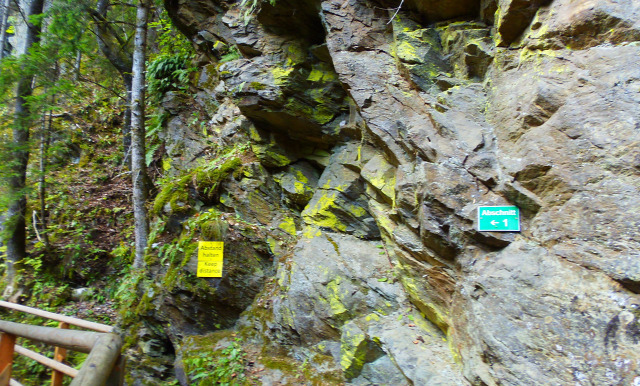 Ausztria Karintia szurdok Raggaschlucht