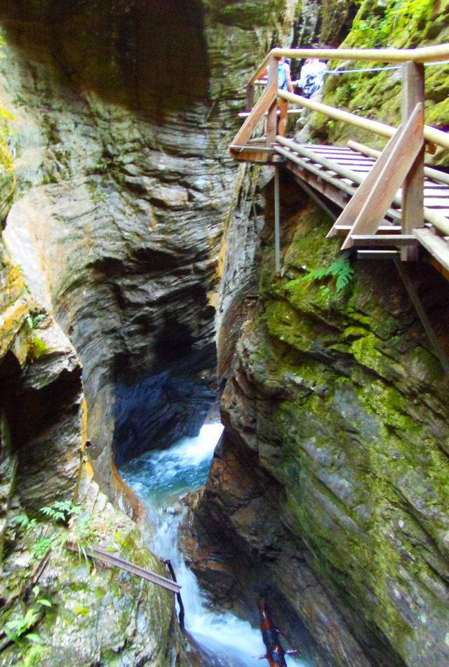 Ausztria Karintia szurdok Raggaschlucht