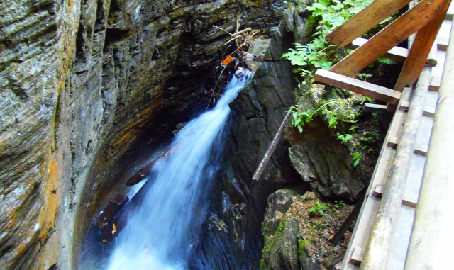 Ausztria Karintia szurdok Raggaschlucht