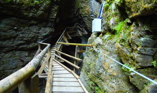 Ausztria Karintia szurdok Raggaschlucht