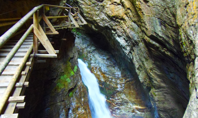Ausztria Karintia szurdok Raggaschlucht