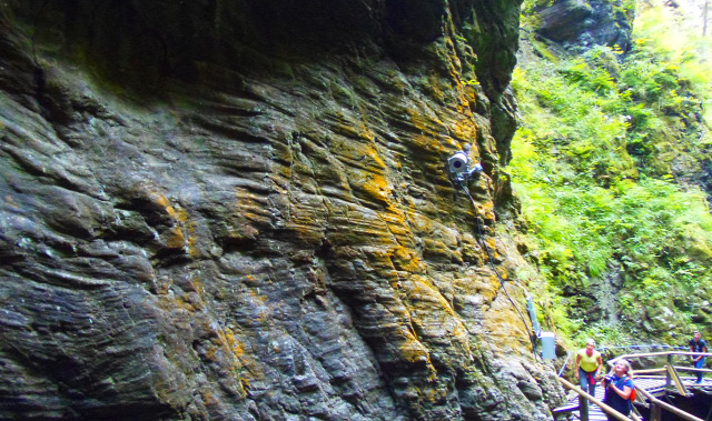 Ausztria Karintia szurdok Raggaschlucht
