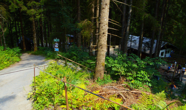 Ausztria Karintia szurdok Raggaschlucht