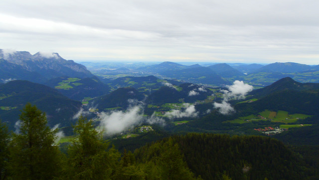 Németország Bajorország Berchtesgaden hegy csúcskereszt