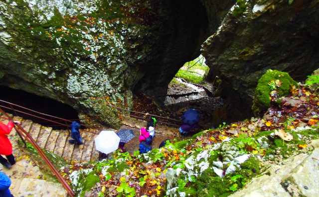 Horvátország szurdok túraút Plitvice vízesések