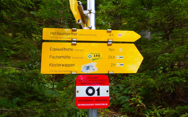 Ausztria Alsó-Ausztria Schneeberg hegy szurdok libegő Weichtalklamm csúcskereszt