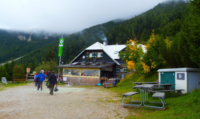 Ausztria Alsó-Ausztria Schneeberg hegy szurdok libegő Weichtalklamm csúcskereszt