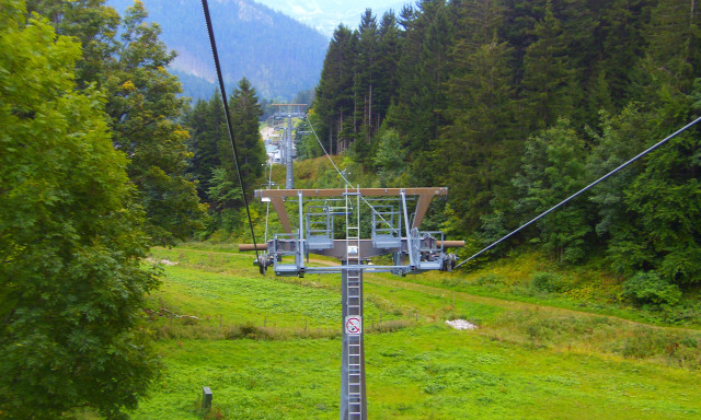 Ausztria Alsó-Ausztria Schneeberg hegy szurdok libegő Weichtalklamm csúcskereszt