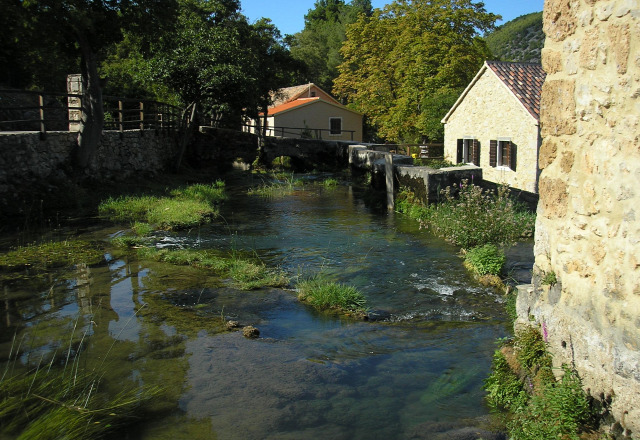 Horvátország Dalmácia Krka vízesések