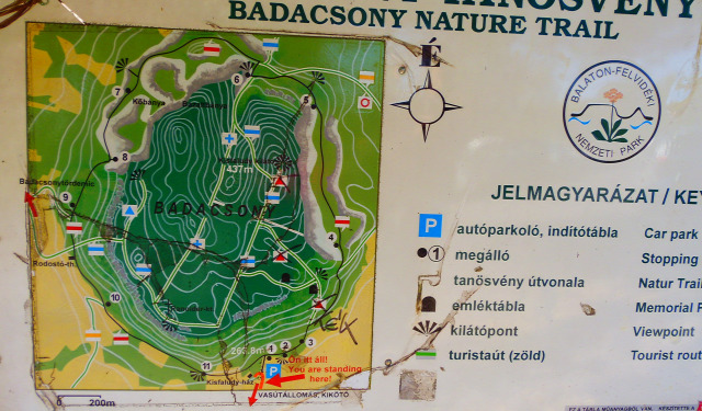 Magyarország Veszprém megye hegy Badacsony Balaton