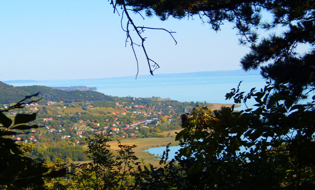 Magyarország Veszprém megye hegy Badacsony Balaton