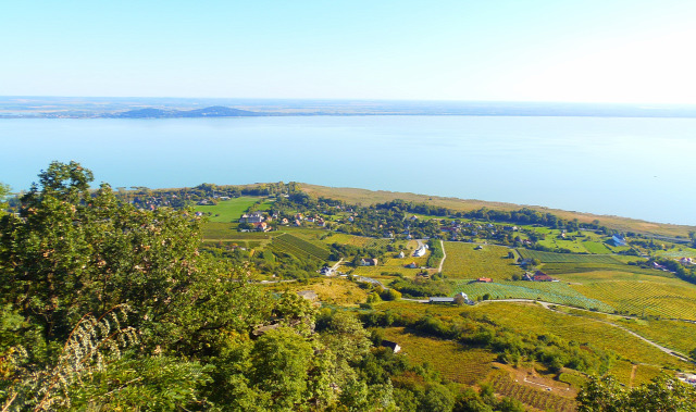Magyarország Veszprém megye hegy Badacsony Balaton